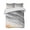 Gray, variant on Quilts Full Size Bedding Set, Blue Beach Coastal Lightweight Quilted Comforter, Summer Nautical Seaside Ocean Ombre Soft Reversible Bedspread Coverlet with Pillow Covers for All Season, 78" x 90"