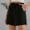 Black, variant on Outfmvch Wide Leg Shorts flowy shorts for women linen shorts for women sweat shorts womens biker shorts with pockets Shorts Version Sports Shorts Waist Slimming Sports Shorts Black L