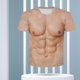 thumbnail image 4 of Graphic Muscle T Shirt, 3D Body Pattern Print Disfraces Digital Impreso Unisex Humor para Hombres Mujeres Casual Navidad , 4XL Yinane camisas para hombre, 4 of 8