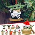 thumbnail image 2 of Colgante navideño Decoraciones para árboles de Navidad ?Disney Yoda, 2 of 4