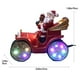 thumbnail image 2 of Adorno De Tren De Papá Noel De Navidad Con Luz Y Música, Estatuas De Resina Para Decoración Del Hogar, Decoración De Navidad, Regalo De Año Nuevo Kearding HA038817-00, 2 of 6