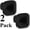 Matte Black, variant on Heavy Duty Reusable Suction Cup Hooks for Kitchen/Bathroom/Shower - Wet-Proof Hooks for Towels, Robes, Loofah&Wreaths/No Drill Mounting on Glass, Tile, Metal (2, Brushed Nickel)