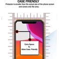 thumbnail image 4 of Chl-protecteur d'Écran [2 + 2 Pack] pour iPhone 12 Pro 6.1 Pouces, Protecteur d'Écran en Verre Trempé & 2 Protecteurs d'Objectif de Caméra [Garantie à Vie][Anti-Rayures][Anti-Écrasement], 4 of 4