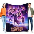 thumbnail image 1 of Guardianes de la Galaxia anti-pilling, suave, ligera, esponjosa y acogedora de lujo para hogar y cocina – Perfecta para niños y adultos, 100 x 150 cm, 1 of 6