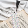 thumbnail image 6 of Kdxio Cartoon Bunny Print Metal Tassel Bookmarks,Perfect Gift for Art Lovers and Bookworms Metal Bookmarks for Women, 6 of 8