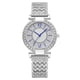 thumbnail image 2 of Sfonq Summer Clearance Womens Watches ,Mothers Day Gift for Grilfriend Women's Quartz Watch Inlaid With Rhinestone Steel Band Chain Watch Fashion Business Quartz Watch,Silver Buy 2 Save 10%, 2 of 5
