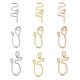 thumbnail image 1 of Anillo Falso Para La Nariz Para Mujer, Anillos Para La Nariz, Aro Para La Nariz, Piercing Para El Amor, Aro Apretado, Clip Para La Nariz En Forma De U, Aro Para La Nariz De Tendencia Artificial 9Uds Sweethay AP005788-00, 1 of 6