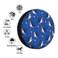 thumbnail image 4 of Rateoe Cute Shark Cartoon Pattern Tire Cover Wheel Protectors Weatherproof Wheel Covers Universal Fit for Trailer Rv SUV Truck Camper Travel Trailers Accessories-17 inch, 4 of 6
