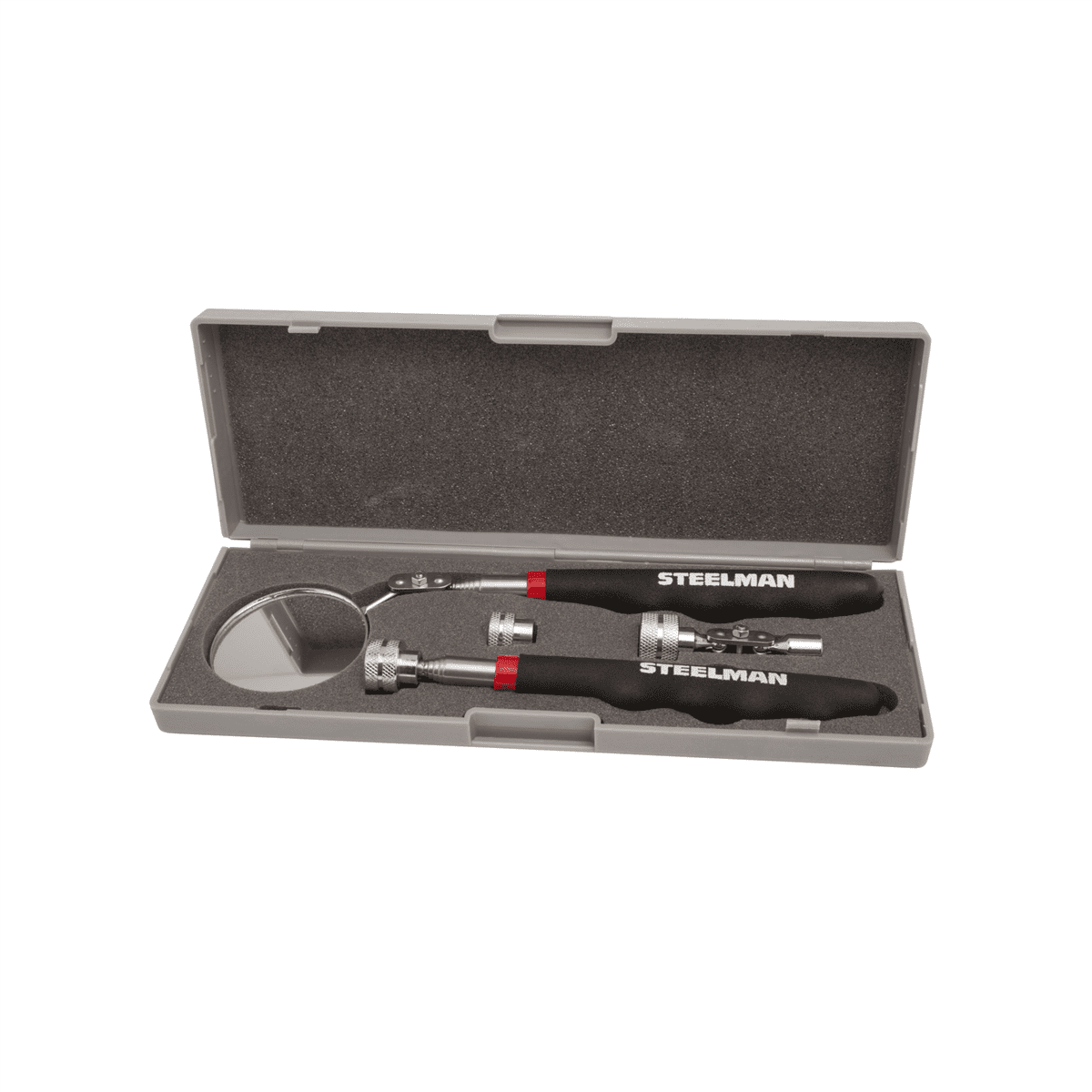 J S Products (steelman) 4-Piece Magnetic Pick Up and Inspection Tool Kit