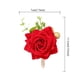 thumbnail image 2 of 2 juegos de ramillete de boda, rosa de padrino de boda con alfiler, adecuado para celebración de aniversario de boda, baile, fiesta, decoración del hogar., 2 of 6