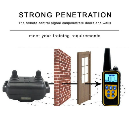 Dog Training Collar Dog Shock Collar With Remote 800 Meters