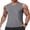 Gray, variant on Men's Workout Tank Tops V Neck Sleeveless Shirts Quick Dry Athletic Gym Muscle T Shirt Lightweight Soft Tee