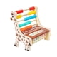 thumbnail image 3 of Ábaco con de madera y cuentas multicolores, juego educativo de matemáticas para el desarrollo temprano, juguete de aprendizaje de matemáticas, 3 of 9