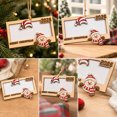 thumbnail image 7 of 2026 Christmas Cash Photo Frame Ornament, Dual-Use Wooden Hanging Decor with Slot for Photo or Cash, Festive Keepsake for Xmas Tree and Holiday Gift Giving, 7 of 7