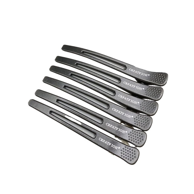 Pinza fija para el cabello Vogacara 6 piezas accesorio de moda para mujer Gris