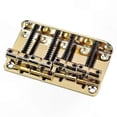 thumbnail image 4 of Golden Metal Bridge for 4-String Electric Bass Guitar, 4 of 4