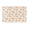 thumbnail image 2 of Front Door Mat Indoor Outdoor Outside Entrance - 16*24in Washable Conch Shells Print No.9026 Thin Bathroom Rugs Fit Under Door, Bath Rugs for Bathroom, Kitchen Rugs Mats for Floor, 2 of 6