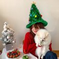 thumbnail image 3 of Sombrero de Navidad, diadema decorativa de Navidad, suministros de Año Nuevo 2025, banda para el pelo de árbol de Navidad, accesorios para el cabello fiesta, regalo de fiesta para amigos, 3 of 5