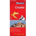 thumbnail image 1 of Croatia - Michelin National Map 757: Map (Michelin National Maps), 1 of 1
