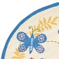 thumbnail image 3 of SAFAVIEH Kids Collection SFK390A Handmade Ivory/Blue Rug, 3 of 5