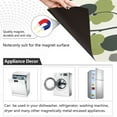 thumbnail image 4 of Yayeee Magnetic Dishwasher Cover for The Front Decoration Home Kitchen Machine Sticker Protector, Retro Flower Print, 4 of 6
