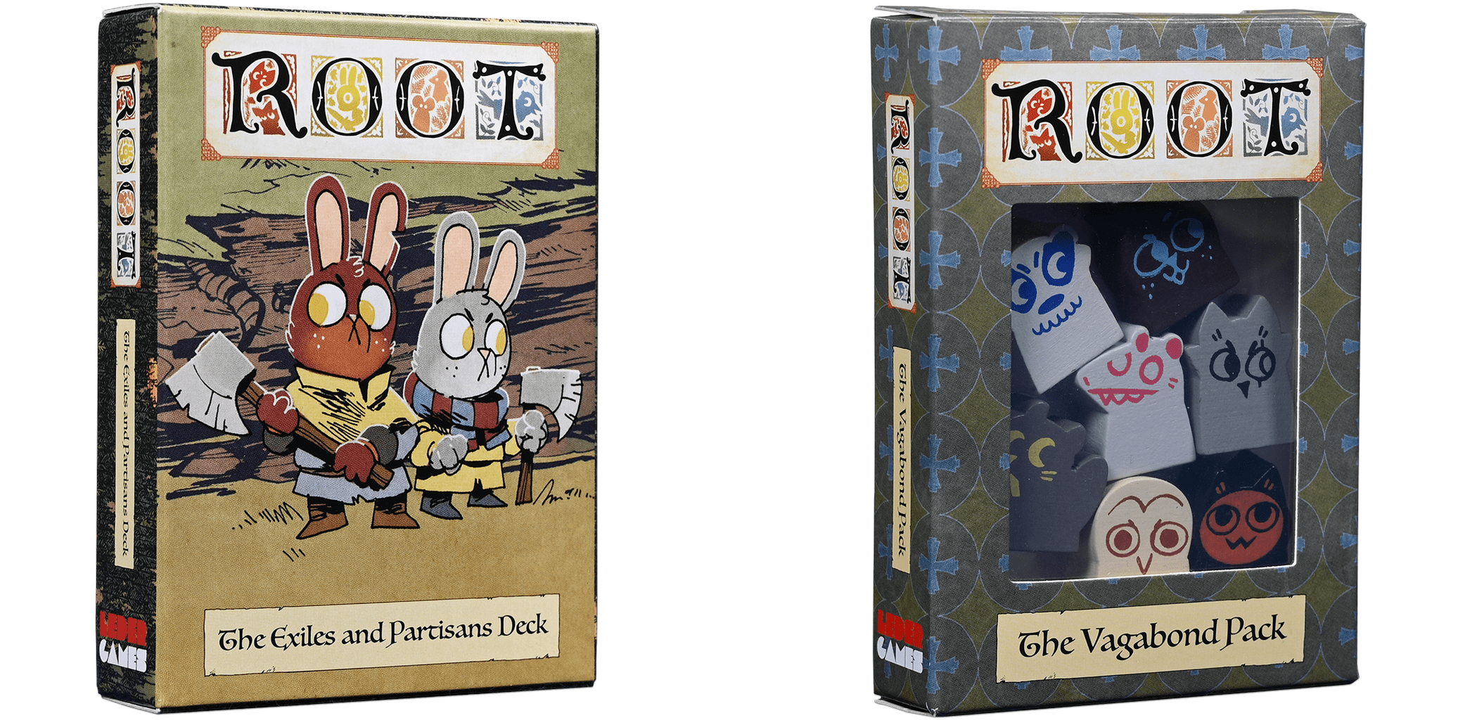 Leder Games Root: The Vagabond Board Game Expansion Pack Leder Games Root: The Vagabond Board Game Expansion Pack
