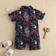 thumbnail image 4 of TAIAOJING Baby Boys Girls Romper Cartoon Boys Girls Short Sleeve Letter Prints Romper Jumpsuit Clothes, 4 of 6