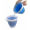 thumbnail image 6 of SAMMART 5.5L (1.4 Gallon) Collapsible Plastic Bucket - Foldable Round Tub - Portable Fishing Water Pail - Space Saving Outdoor Waterpot, 6 of 6