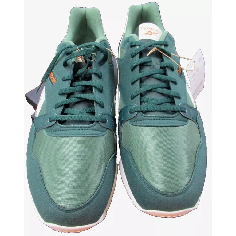 Reebok Ultra Flash Mens Green Canvas Lace Up Lifestyle 