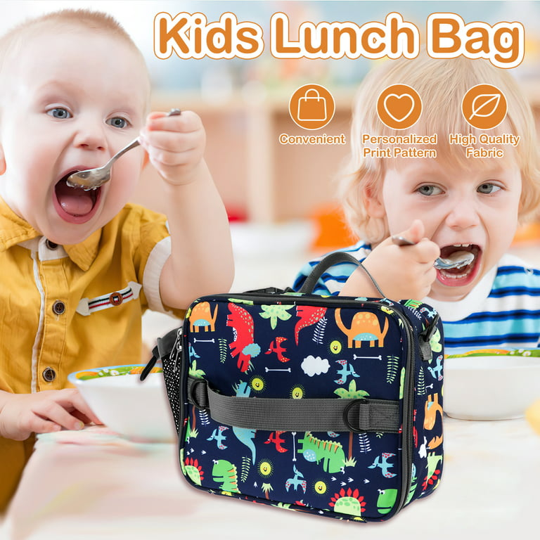 Lieonvis Lunch Box Kids,Insulated Lunch Box for Boys and Girls