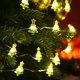 thumbnail image 5 of Cadena de luces en forma de árbol de Navidad, 20 luces LED de hadas de Navidad, luces de cadena de árboles de Navidad de color blanco cálido con pilas para decoración del hogar de la ventana del árbol de Navidad - Árbol de Navidad oso de fresa Electrónica, 5 of 5