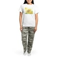 thumbnail image 4 of CafePress - Ray Of Sunshine Pajamas - Women's Short Sleeve Print T-Shirt and Pants Light Cotton Pajama Set, 4 of 7