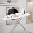 thumbnail image 2 of HELLHERO 15x54 Inch Ironing Board Cover Elastic Edge Soft Fabric Home Ironing, Floral Pattern Design, 2 of 5