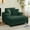 Green, variant on Mjkone Oversized Accent Chair with Ottoman for Living Room, Single Indoor Lounge Sofa Armchair with Storage Armrests and Ottoman,Green