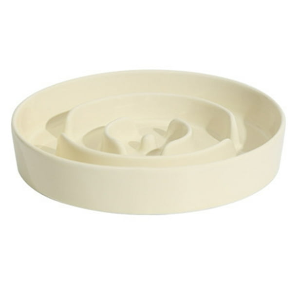 Pet bowl slow food bowl dog bowl dog bowl ceramic water bowl nonslip