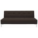 thumbnail image 3 of Sofá Cama Reclinable EL BAZAR STORE Vegas Lino Chocolate Moderno Abotonado, 3 of 6