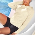 thumbnail image 6 of XFLWAM Women's Sun Protection Hoodie UPF 50+ SPF Rash Guard Long Sleeve Tops Lightweight Quick Dry Shirts for Hiking Swim, 6 of 9