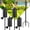 Black 4PCs, variant on Citronella Torches for Outside Set of 4, 16 Oz Outdoor Garden Torches with 3-Prong Grounded Stake, 59 Inch Metal Torch for Garden Décor, Outside Torches for Backyard, Garden, Patio
