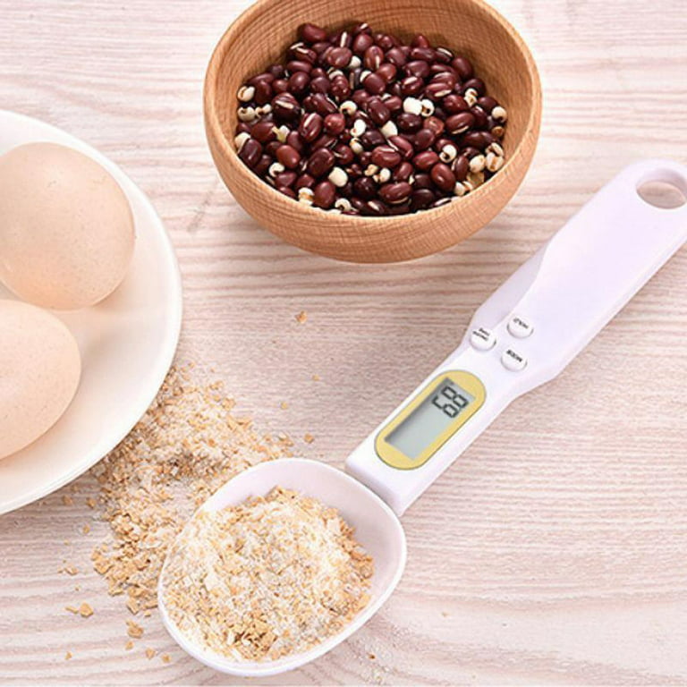 Baking Electronic Measuring Spoon,Professional Precision Measuring Spoon  for Flour Sugar Seasoning for Baking Cooking Kitchen Supplies-17.63 oz 