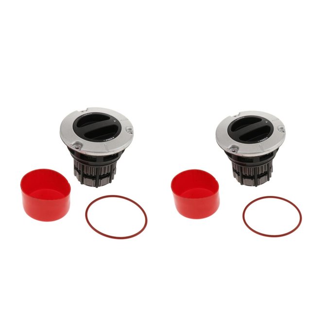 Juego de 2 bujes de bloqueo manual Buje de rueda bloqueable para F250 2005-2010 Baoblaze Buje delantero de bloqueo