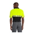 thumbnail image 2 of CornerStone Unisex Select Lightweight Snag-Proof Enhanced Visibility Polo | Short Sleeve Reflective Work Shirt for Men & Women, Tactical Collared Top with Pen Pocket & Mic Clip, 2 of 4