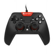Ematic Nintendo Switch Wired Controller, Black + Red - NSWC012W