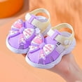 thumbnail image 2 of Huanglei Toddler Girls Sandals Breathable Comfortable Casual Outdoor Summer Shoes For 1 3 Year Olds Lightweight Walking Footwear, 2 of 5