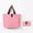 Pink, variant on TFYZYY 1 Pc Plaid Cloth Tote Bag, Grocery Shopping Bag, Beach Bag 17.9" x 12.6" x 4.7"