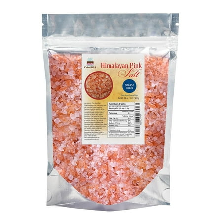 Himalayan Pink Salt, Coarse Grain 1 lb.