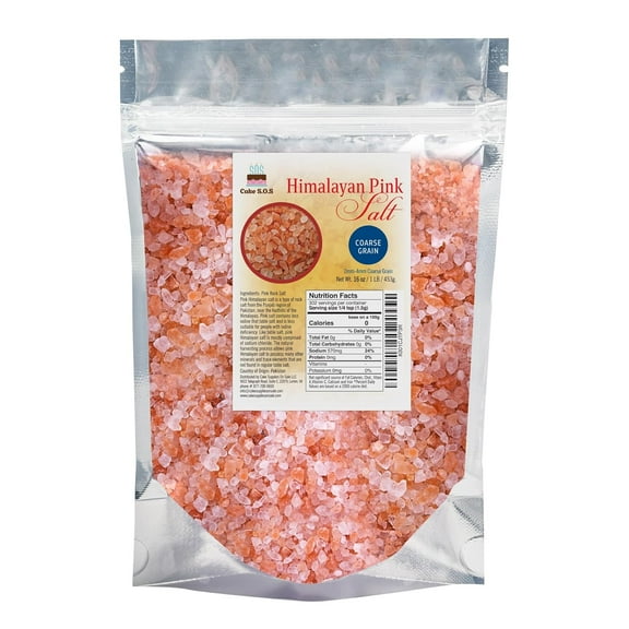 Himalayan Pink Salt, Coarse Grain 1 lb.