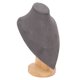 thumbnail image 1 of Soporte De Exhibición De Collar, Soporte De Busto De Joyería Resistente A Los Arañazos Madera Multiusos Elegante Resistente Para Feria Comercial Para El Hogar ANGGREK Cocina, Decoración y Otros, 1 of 5