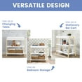 thumbnail image 5 of Delta Children Scout Changing Table - Greenguard Gold Certified, Bianca White/Natural, 5 of 7
