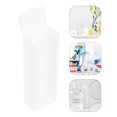 thumbnail image 4 of Shisuyan 10pcs Plastic Microscope Slide Holder Box Laboratory Slide Storage Case Convenient Plastic Slides Storage Case Empty 5-slides Case, 4 of 9