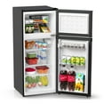 thumbnail image 2 of TCL 4.5 Cu. ft. Compact Mini Refrigerator, Two Door, Black, Energy Star, MR453B, 2 of 13